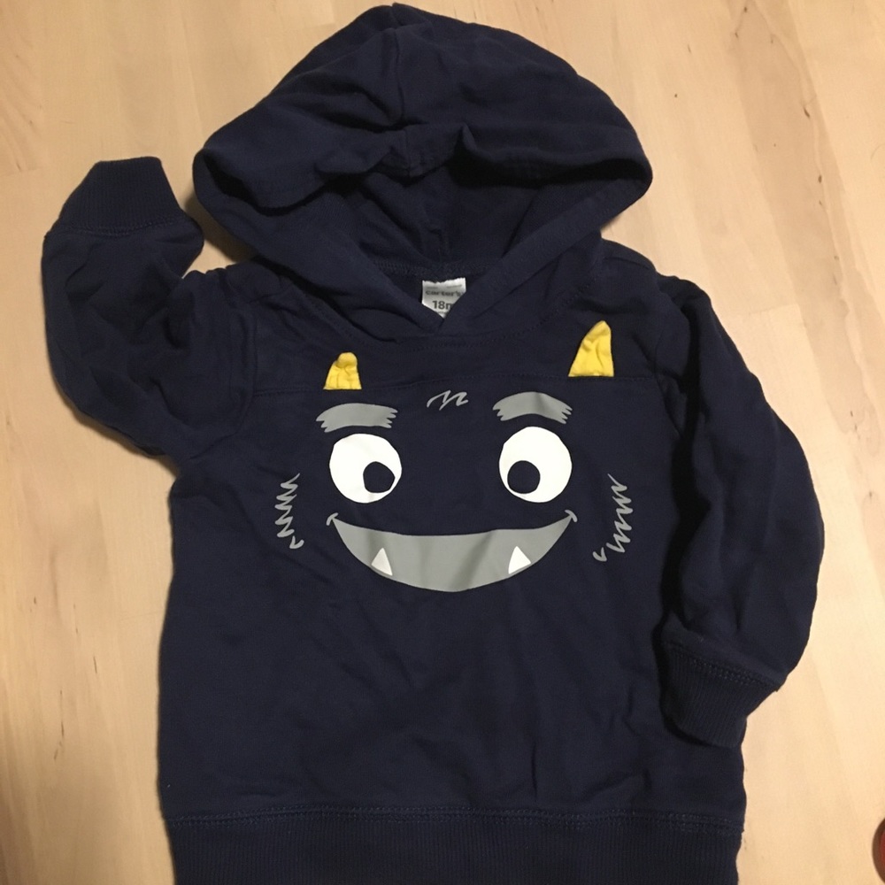 Carters Monster hoodie